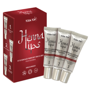 Kit Henna Lips, Henna Labial para uso profissional
